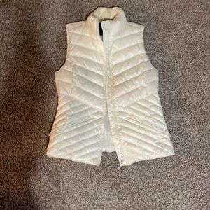 Ivory Puffer Vest